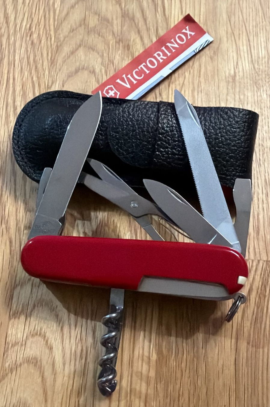 VICTORINOX TASCHENMESSER ABB MIT ETUI (Neu (gemäss Beschreibung)) in ...