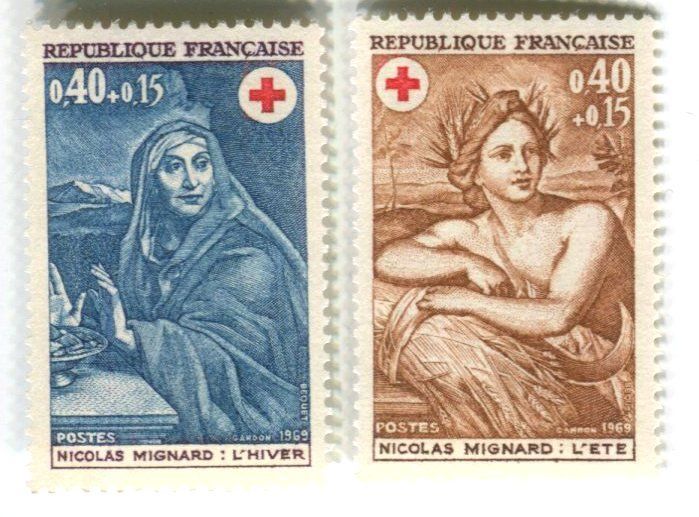 Tous les timbres: Briefmarken "Rotes Kreuz". Frankreich – Neuf avec emballage d'origine à Basel par Butsch5