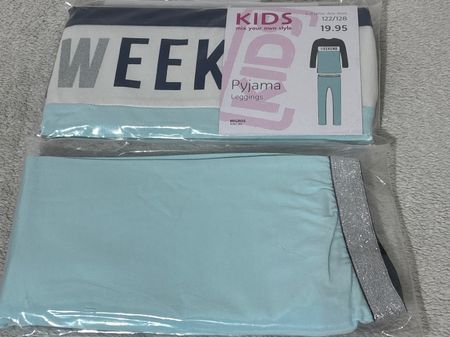 Migros Kids Pyjama Leggings Gr. 122/128, Neu & OVP!