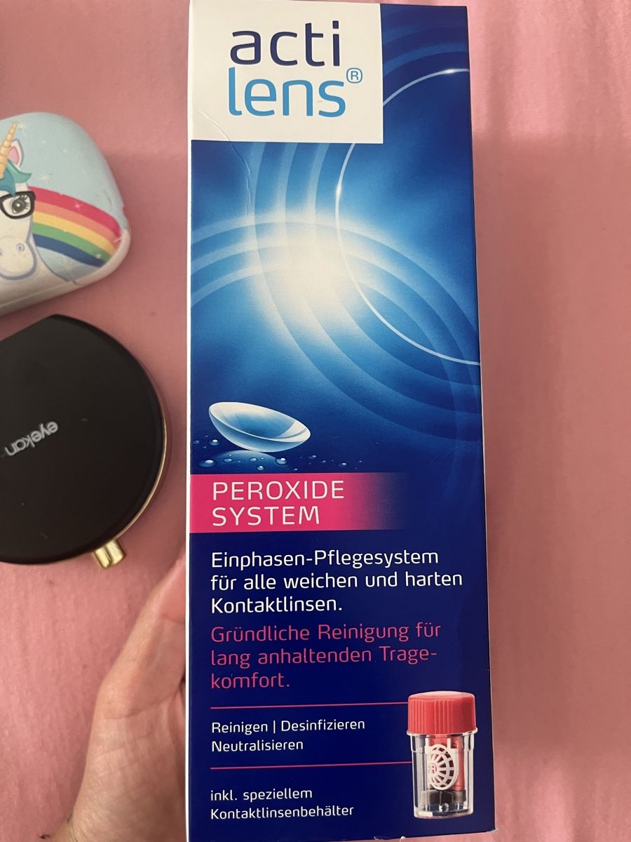 Kontaktlinsen: Kontaktlinsen Peroxide System ActiLens mit Zubehör – Neu und originalverpackt aus Olten von sae_82z2 4