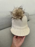 Wintermütze Eisbör mit Strass und Pelz