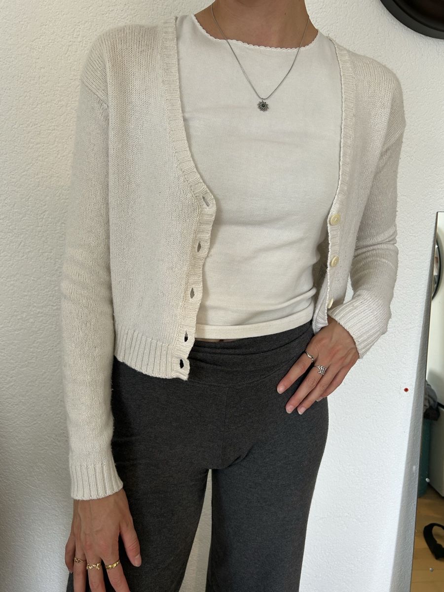 Jacken: cardigan blanc – Gebraucht aus Muntelier von cel_5syj