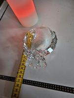 Swarovski Kristallschale Blümchen Deko mit Box