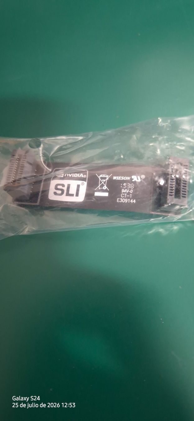 Componenti elettronici: NVIDIA SLI Bridge NEU OVP – Nuovo e nell'imballaggio originale da Bern venduto da virgoleo44