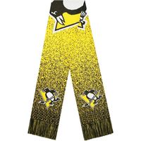 NHL Pittsburgh Penguins Schal mit Logo und Fransen neu