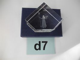 Lichtkristall Engel mit Sternen-Stab, d7