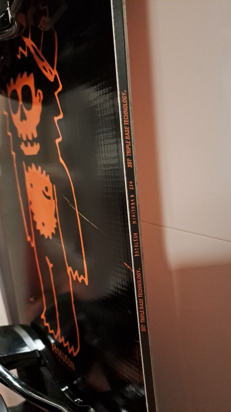 Bataleon Board: Bataleon Snowboard 120cm inkl. neue Bindung – Nuovo (secondo la descrizione) da Oberrieden venduto da Raja011 3