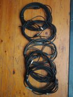 5 cables XLR de 10 mètres