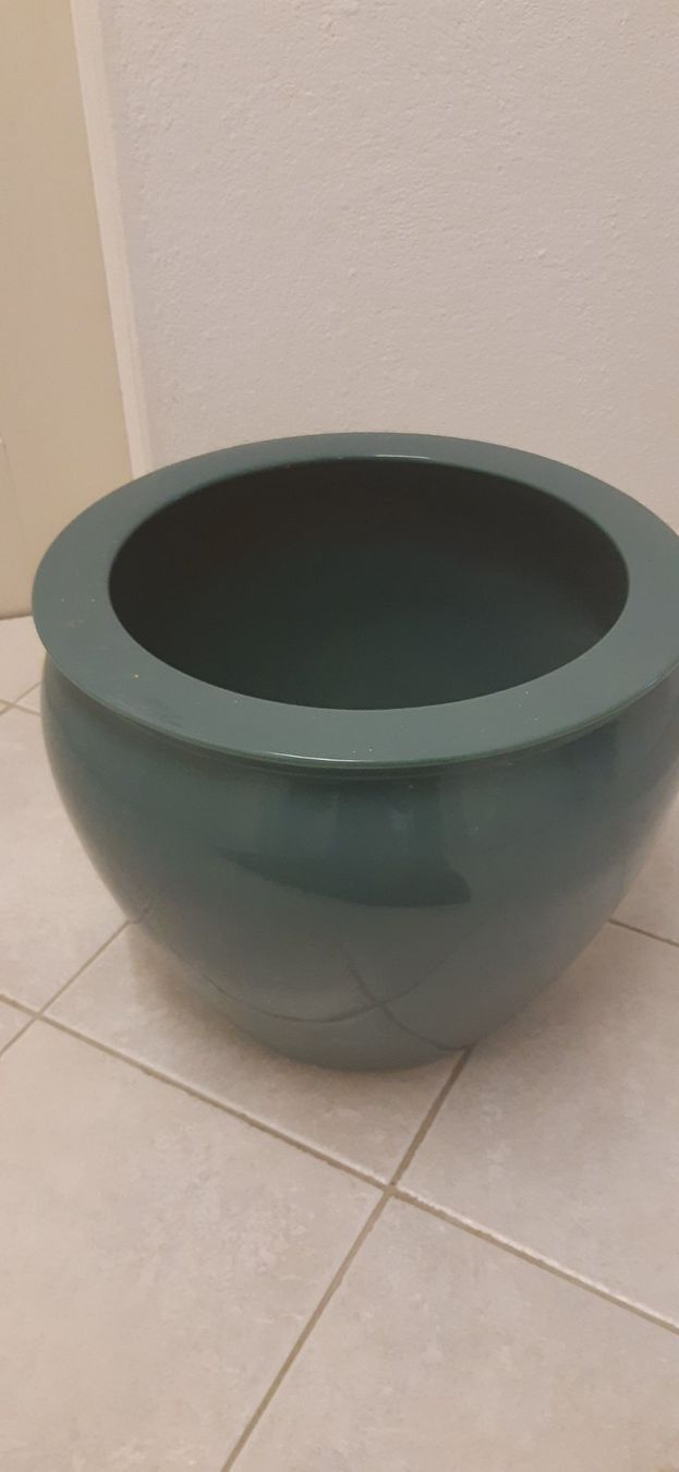 Vasi per fiori: Cachepot  Uebertopf Keramik grün – Usato da Uitikon Waldegg venduto da Tibi07