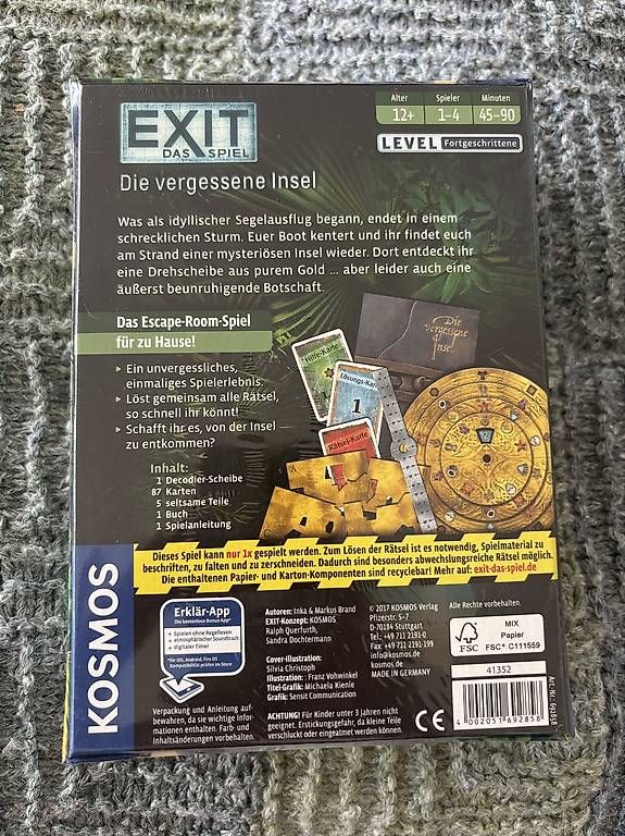 Giochi: Exit - das Spiel – Nuovo e nell'imballaggio originale da Au SG venduto da Liinii17 1