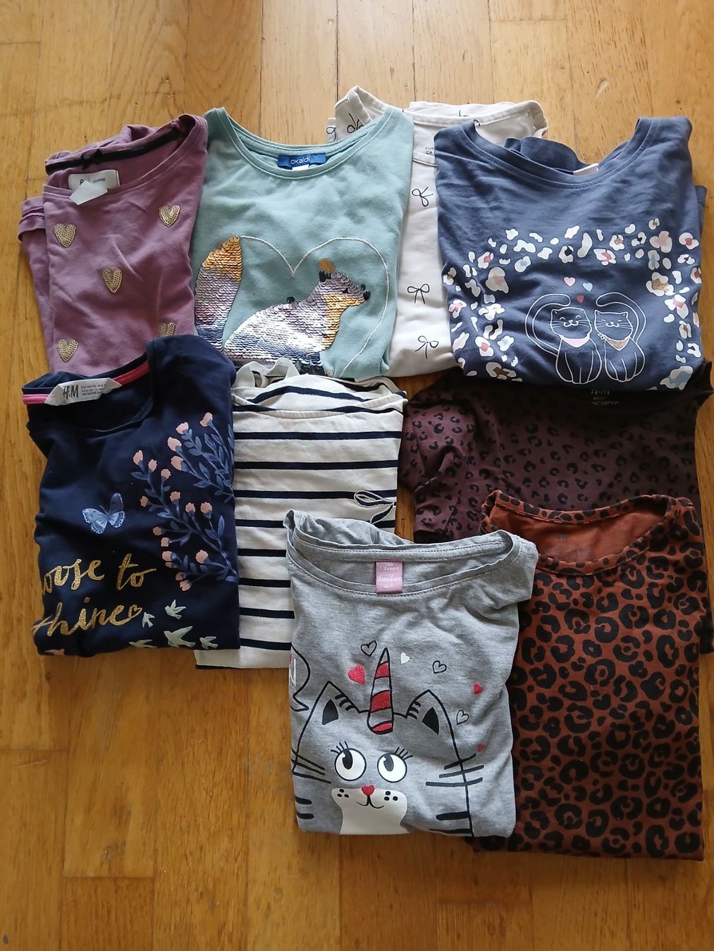 Camicette, T-shirt & Top: Langarm Shirts Mädchen 134/140 – Usato da Worb venduto da Osterthal