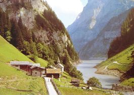 VÄTTIS St. Martin im Calfeisental mit Stausee Gigerwald