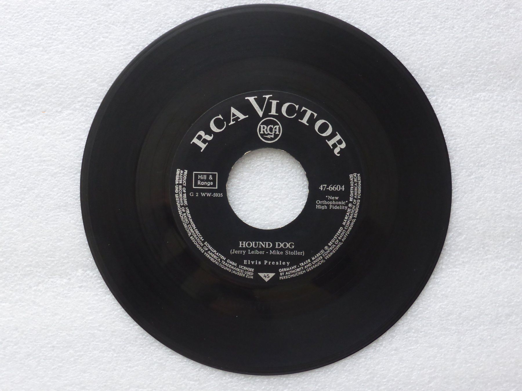 Dischi in vinile: Vinyl Single    ELVIS PRESLEY – Usato da Küssnacht am Rigi venduto da Mondkinder 1