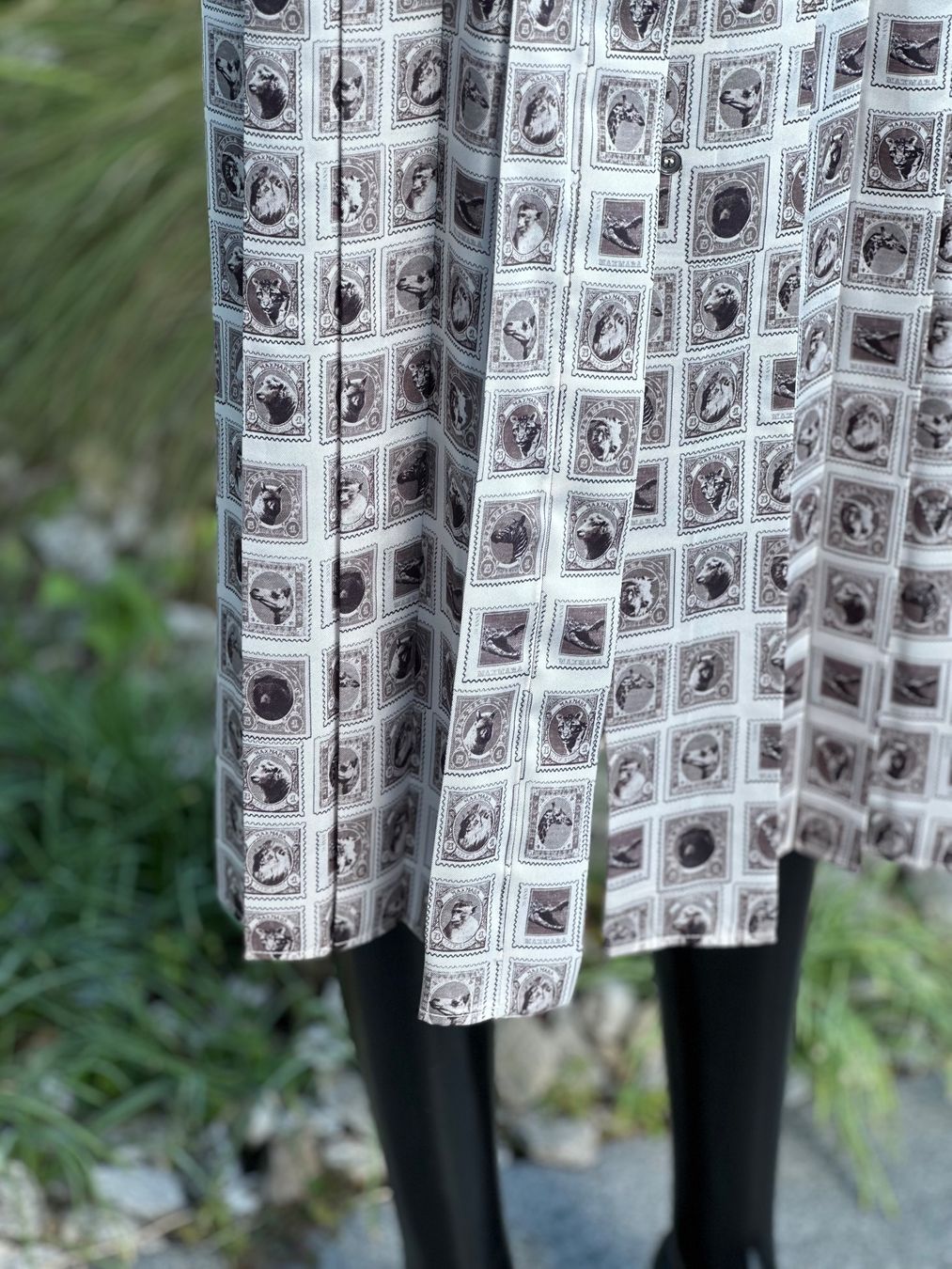Max Mara Kleider: 🍂🍁...Max Mara Kleid, Gr. 42 (M), Special Ed, Animal Print – Gebraucht aus Zufikon von Modestil365 5