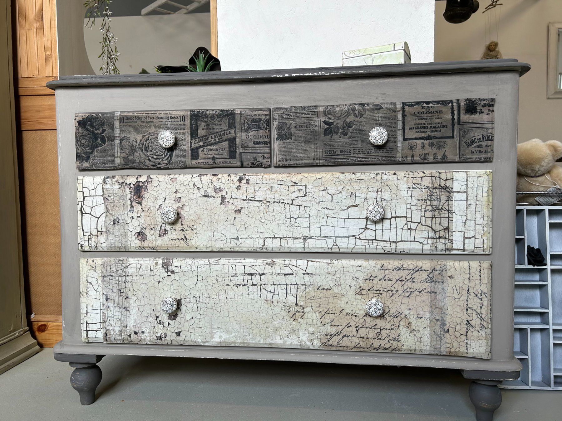Kommoden: Kommode Holz Schubladen vintage restauriert börnie's – Gebraucht aus Dottikon von beni1204 6