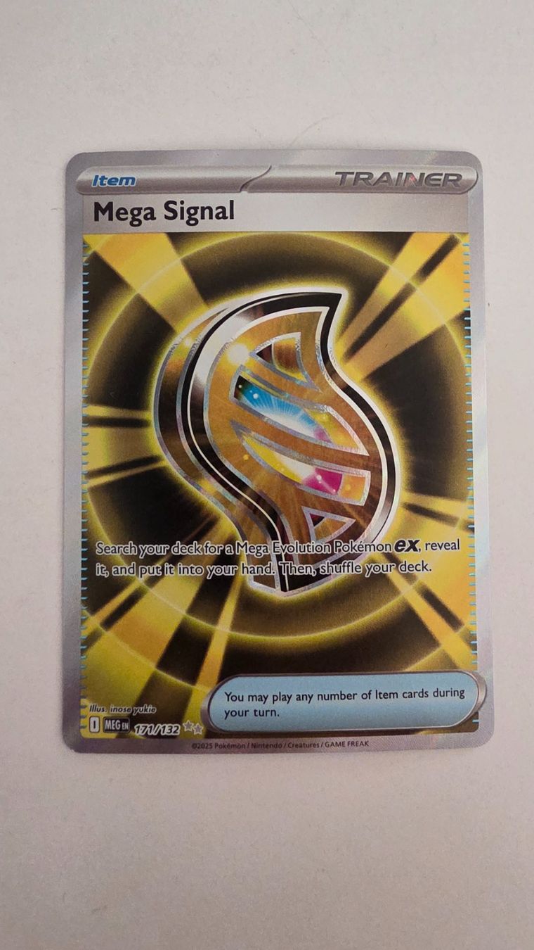 Pokémon Sammelbilder & Trading cards: Mega Signal - 171/132 - Mega Evolution - Full Art – Neu (gemäss Beschreibung) aus Richterswil von Goennjamin90