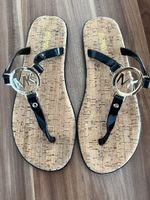 Neue Michael Kors Sandalen schwarz gold