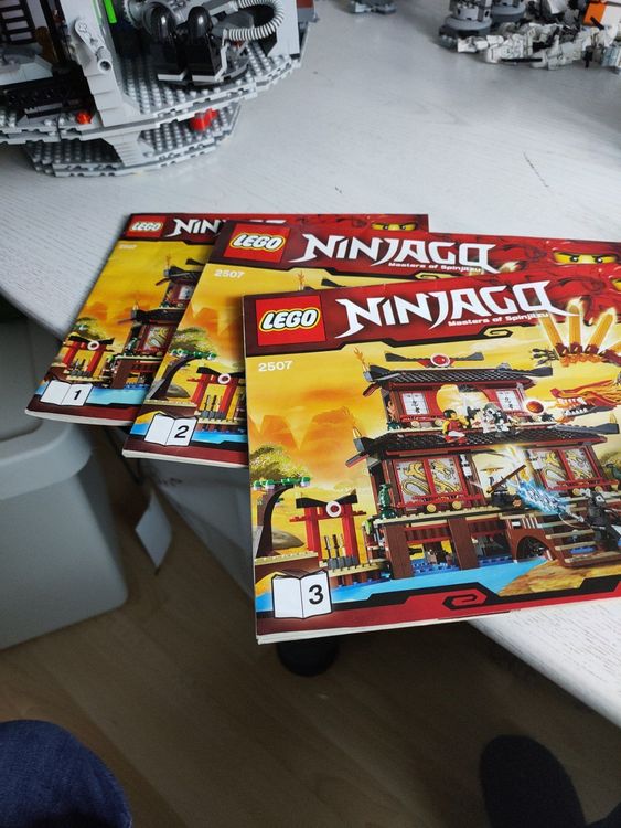 lego ninjago feuertempel 2507