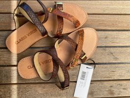 CLARIS VIROT PARIS Neue Designer Sandalen NP € 250