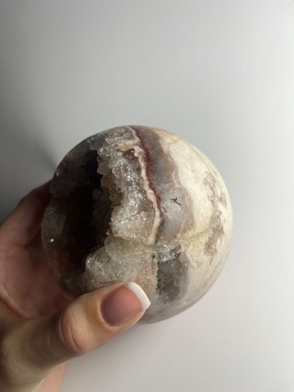 Minerali & Pietre curative: Pink Amethyst Kugel - 9,5cm, 1kg – Nuovo e nell'imballaggio originale da Zürich venduto da unique2010 8
