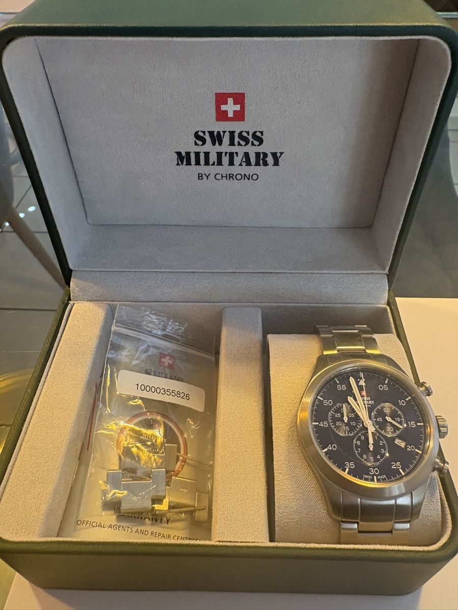 Swiss Military Orologi: Swiss Military by Chrono – Nuovo (secondo la descrizione) da Eschenbach SG venduto da RolSch78 1