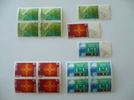 1980 Sonderm. II Satz 4er-Bl. & Einzelm. ET SBK 642 - 644