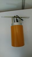 Orange Lampe Retro Design Spot Strahler Stil 70er Jah...