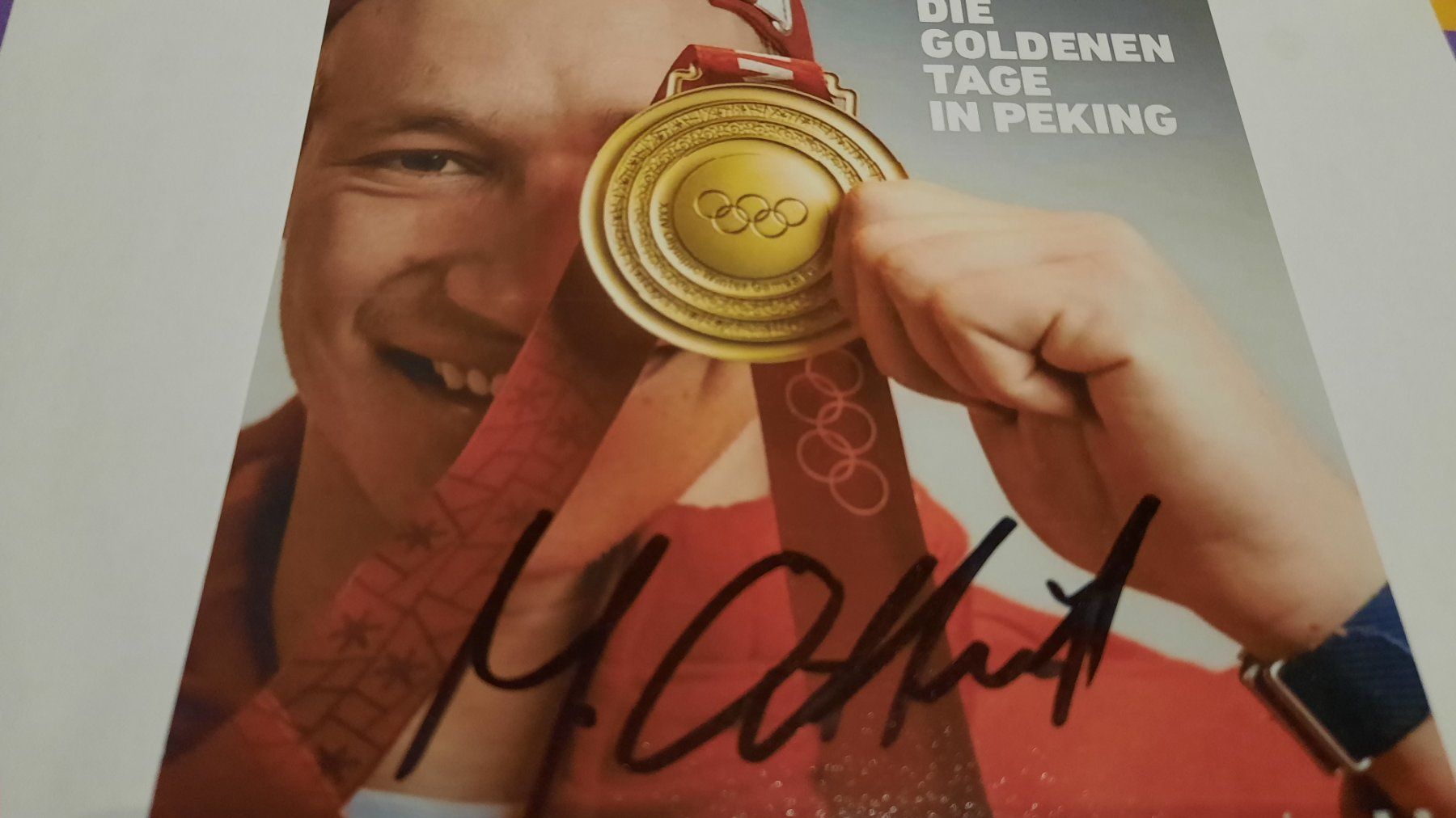 Autografi: Autogramm Marco Odermatt – Usato da Schmerikon venduto da Olympia04