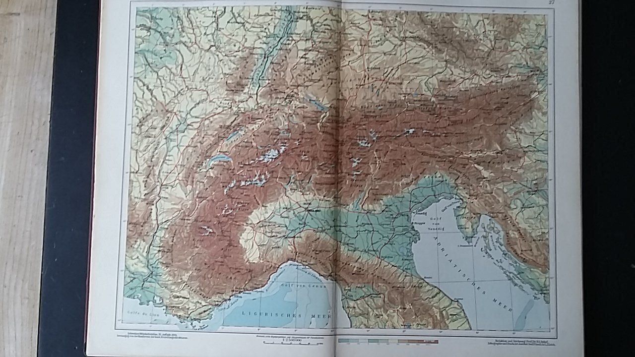 Libri: Schweizerischer Mittelschulatlas 1955 – Usato da Zollikerberg venduto da Dogon 2