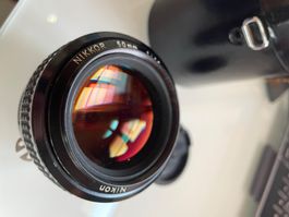 Nikkor Nikon f1.2 50mm objektiv
