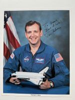 Weltraum OU Thomas Akers NASA Original Porträt 8*10 signiert