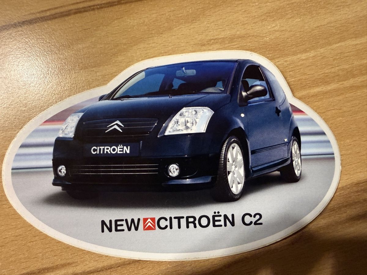 Sticker: Aufkleber New Citroen C2 – Nuovo (secondo la descrizione) da Messen venduto da Versber 2