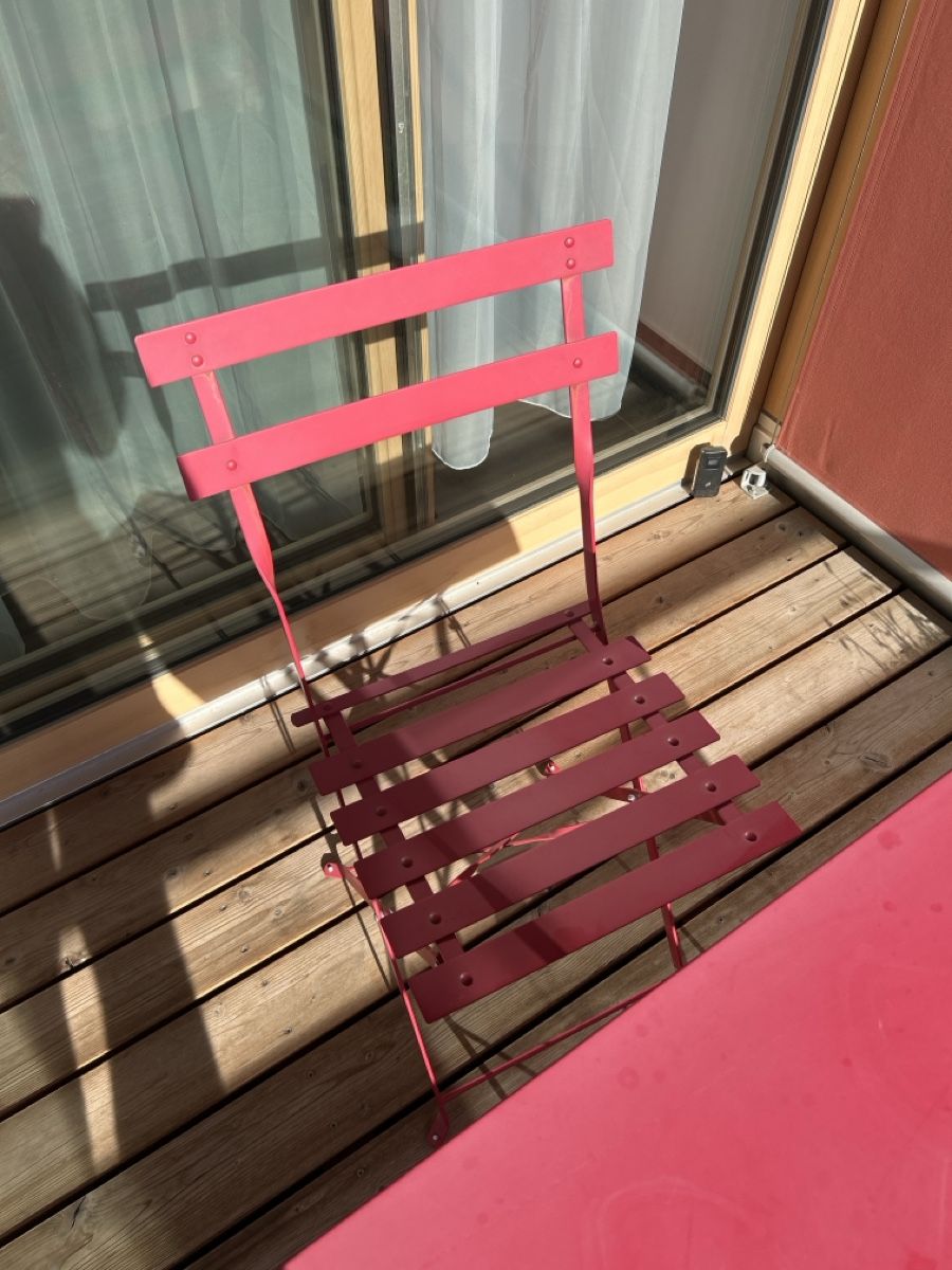 Set di tavolo e panche: Gartentisch Set mit 2 Stühlen für Sitzplatz oder Balkon – Usato da Winterthur venduto da jin_nq2j 3