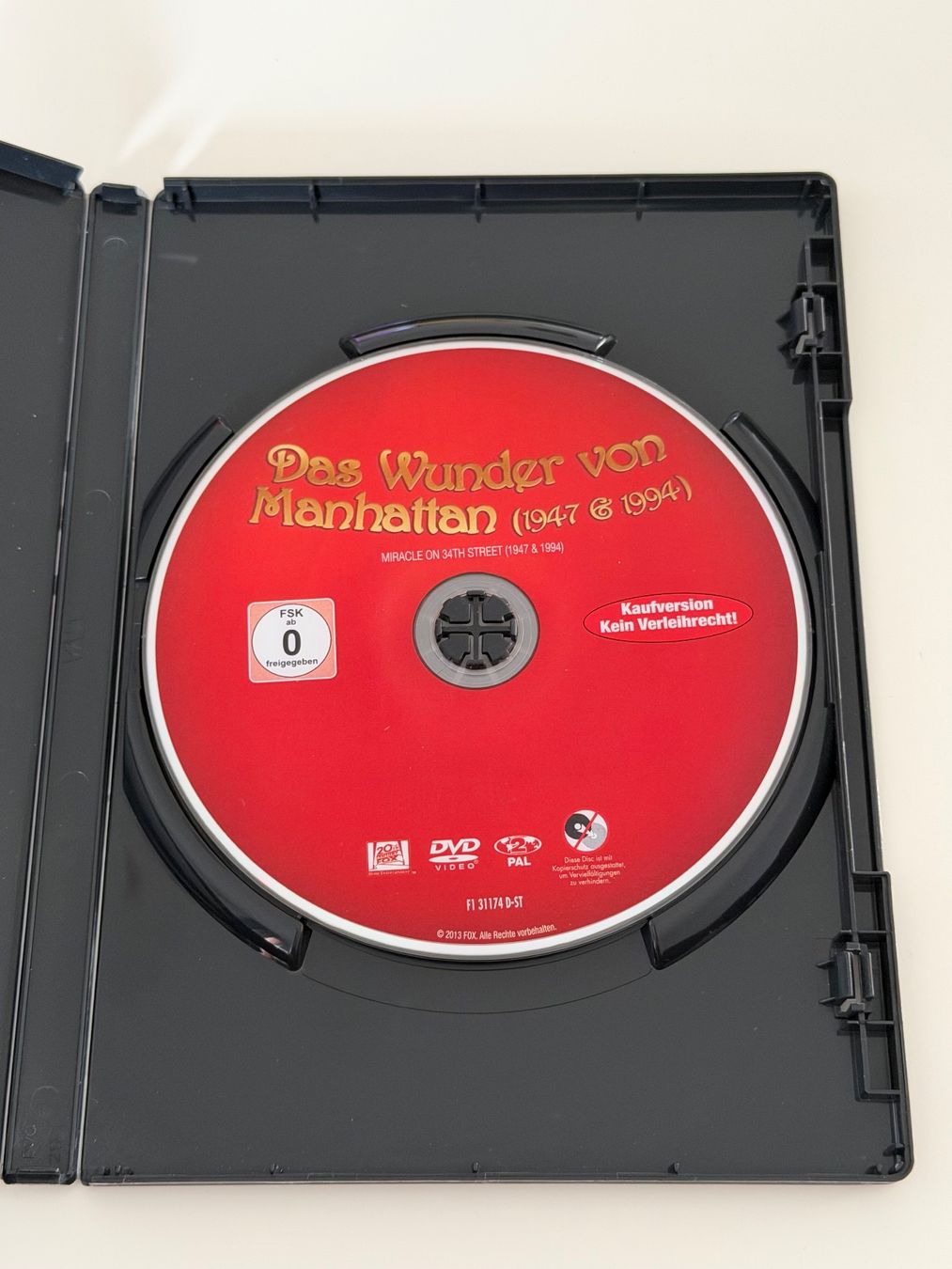 Alle DVDs: Das Wunder von Manhattan (1947 & 1994) – Gebraucht aus Altstätten SG von sheamus 2