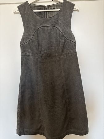 Kleid von Nile in Grau gemustert Grösse S
