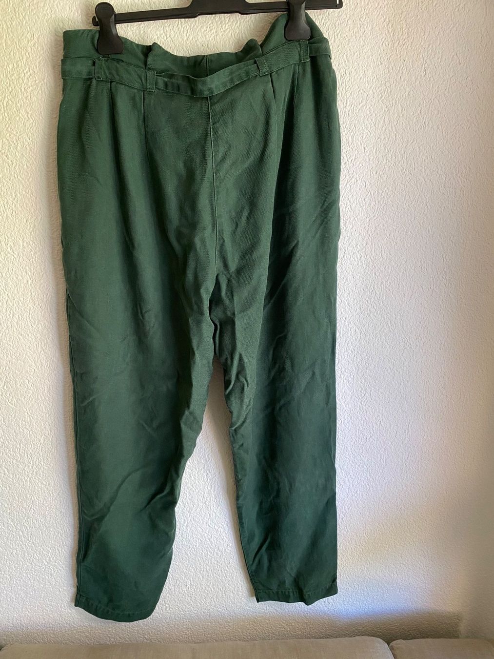 Lanius Pantaloni: Lanius Leinenhose grün, Gr. 44 – Usato da Spiegel b. Bern venduto da corn2009 1