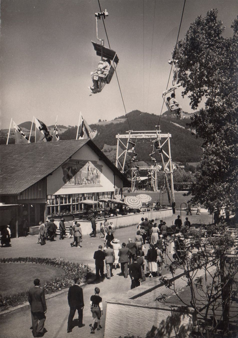Cartoline postali: Thun, kant. bern. Ausstellung 1949 – Usato da Bürglen TG venduto da StampGraf