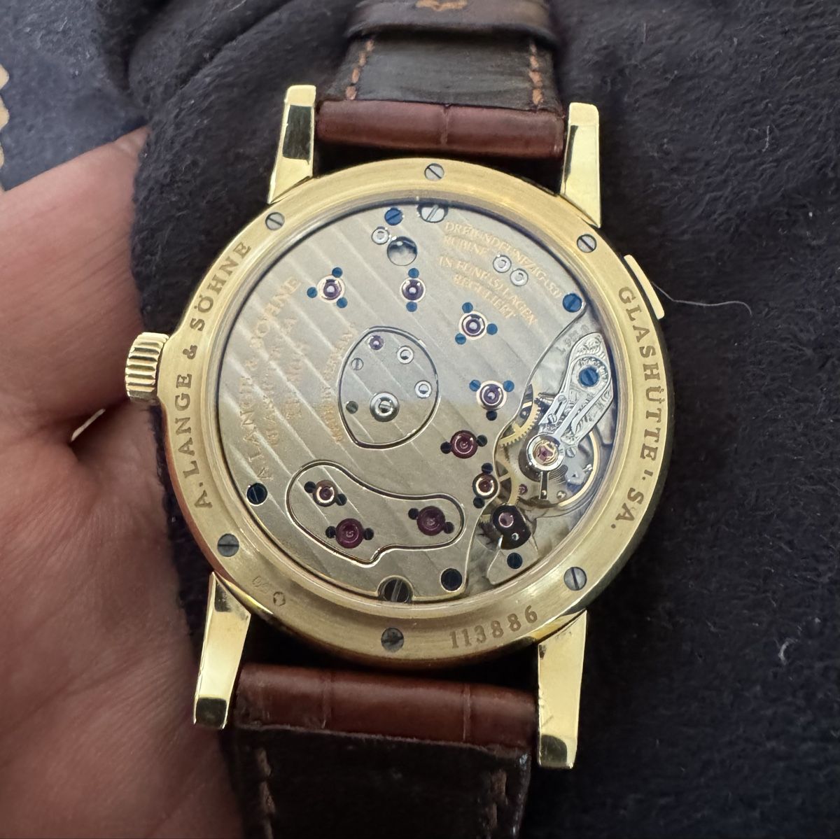 A. Lange & Söhne Orologi: A. Lange und Söhne 1, Ref.: 101.022 // 1. Generation – Usato da Chur venduto da lucretiawatches 8