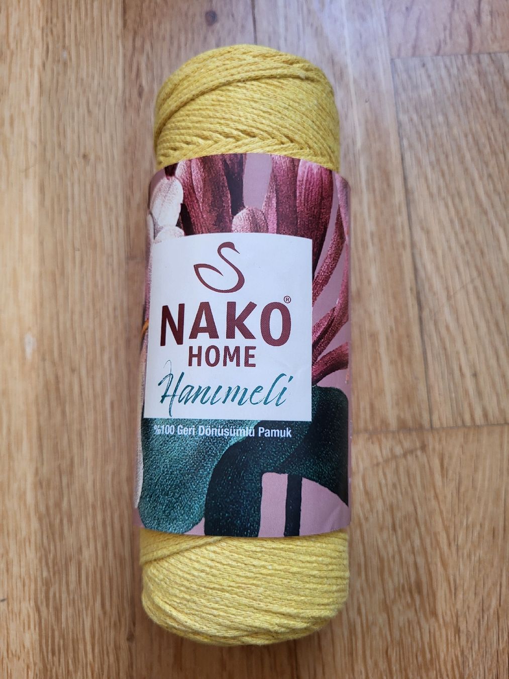 Cordicelle & Fili: makramee garn gelb recycelten Baumwolle – Nuovo e nell'imballaggio originale da Zürich venduto da sahaara01