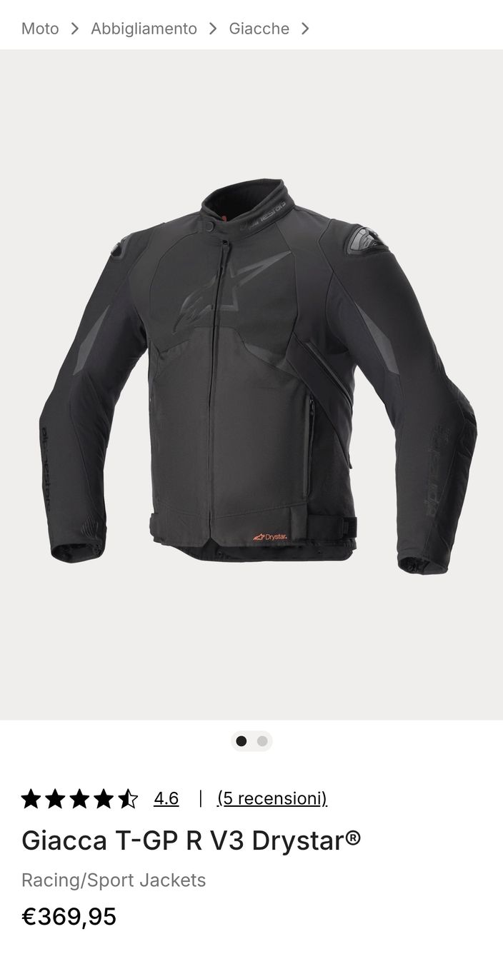 Alpinestars Giacche: Giacca T-GP R V3 Drystar – Usato da Laupen ZH venduto da fra_kb8p 1