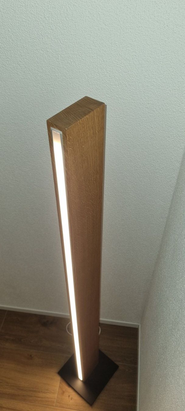 Lampade: Massiv Eichenholz-LED-Stehleuchte 150cm – Nuovo e nell'imballaggio originale da Pfeffikon LU venduto da Andy1969 5