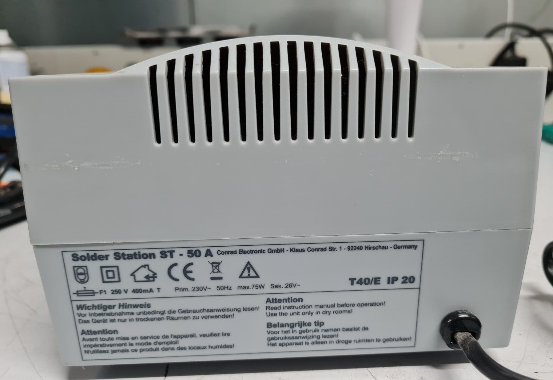 Alle Werkzeuge: Lötstation Toolcraft 50W mit 2 zusatz Spitzen – Gebraucht aus Horw von Arta20000 2