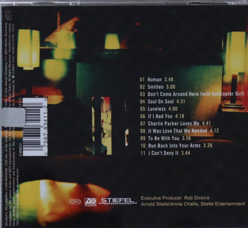 CD: Rod Stewart – Human – Usato da Luzern venduto da CONTENTI 2