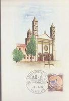 CARTOLINA SANDRO MADONNA #93 VERCELLI ANNULLO FILATELICO FDC