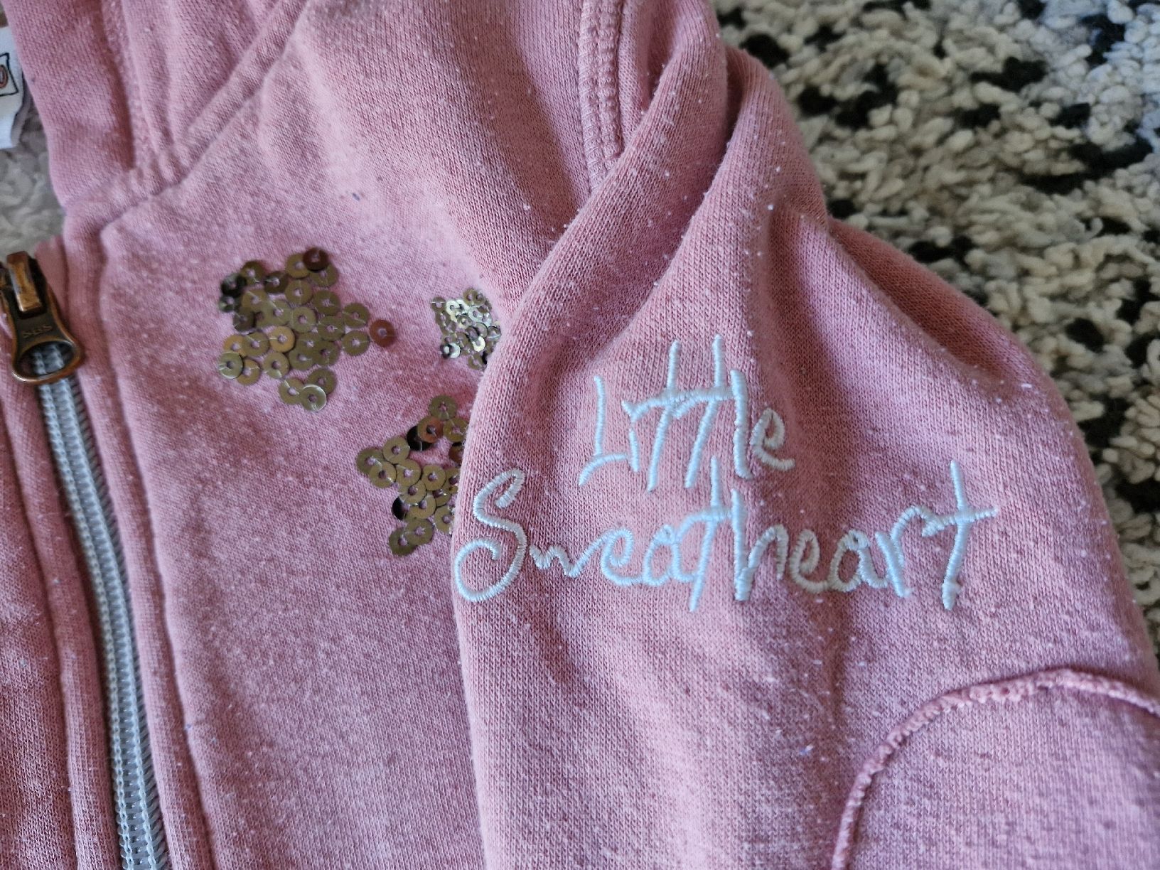 Maglioni & Felpe: Kinder Pullover / Jacke mit Fell Gr. 98 /104 – Usato da Basel venduto da Andrealin 2