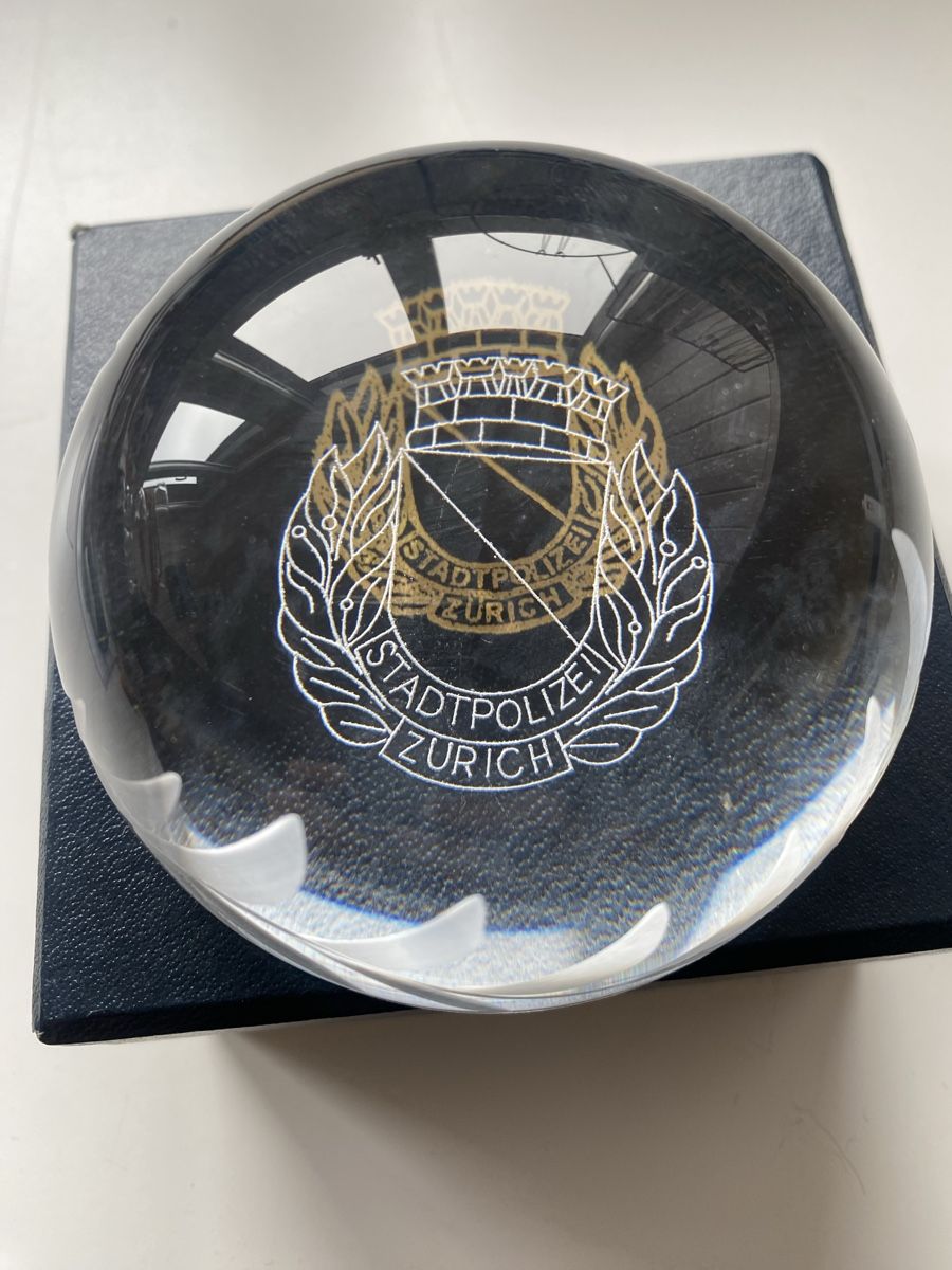 Bicchieri: Kristallhalbkugel Vergösserungsglas – Usato da Wiesendangen venduto da argon03 1