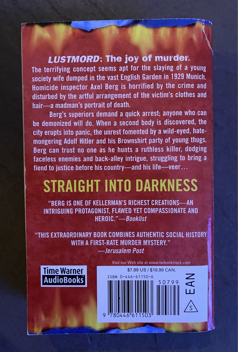 Bücher: Taschenbuch in Englisch: Straight into Darkness (Kellermann) – Gebraucht aus Oftringen von Phreya 1
