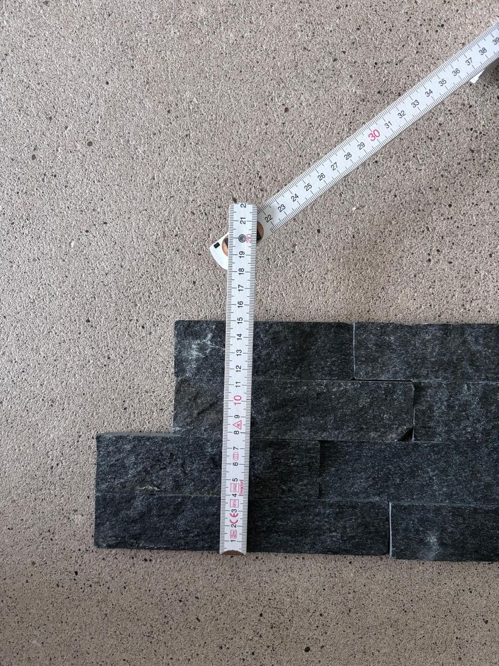 Servierplatten: Schiefer Verblendsteine dunkelgrau 15x55mm  – Neu (gemäss Beschreibung) aus Gipf-Oberfrick von nic_wpq5 2