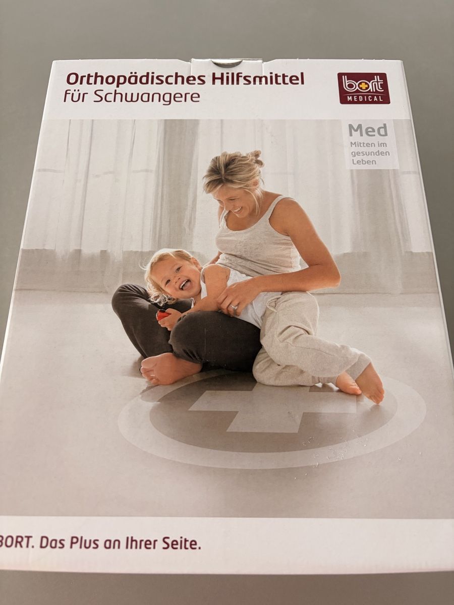 Attrezzature mediche: Schwangerschaftsgurt XL – Nuovo e nell'imballaggio originale da Aarberg venduto da Daniela300