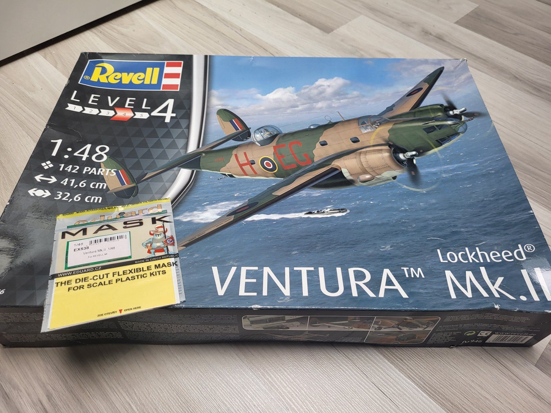 Revell Modellbausätze & Standmodelle: Revell 1/48 Lockheed VENTURA avec masque – Neu und originalverpackt aus Chavornay von Meyou26